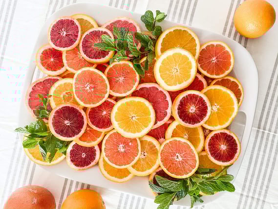 Citrus is a powerful antioxidant